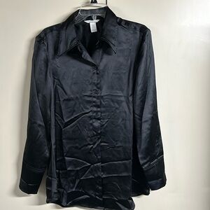 Silky collared Shirt